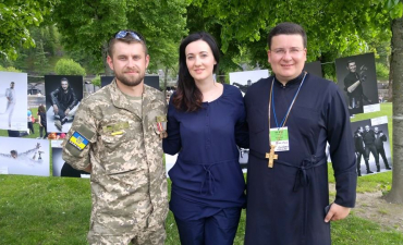 Соломія Вітвіцька та герой АТО Назар Барилко побували у Франції