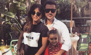 Ани Лорак с семьей