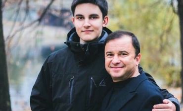 Виктор Павлик с сыном