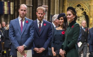 Принц Гарри и Меган Маркл, принц Уильям и Кейт Миддлтон