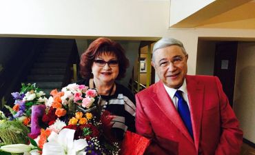 Евгений Петросян и Елена Степаненко
