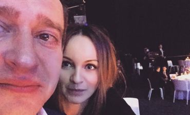 Константин Хабенский с женой