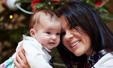 Руслана з хрещеницею