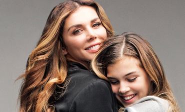 Анна Седокова и дочь Алина