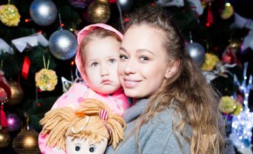 яна соломко с дочкой