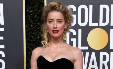 Эмбер Херд на "Золотом глобусе"