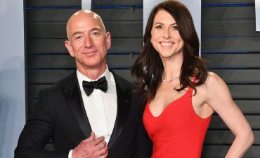 Джефф Безос с женой
