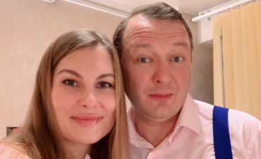 Марат Башаров с женой