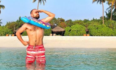 Андрей Бедняков и его жена Настя Короткая впервые показали лицо дочери