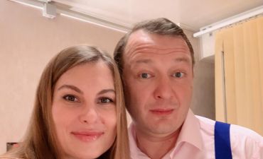 Марат Башаров с женой