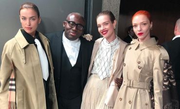 Наталья Водянова и Ирина Шейк