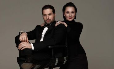 Алена Мозговая с мужем