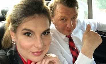 Марат Башаров с женой