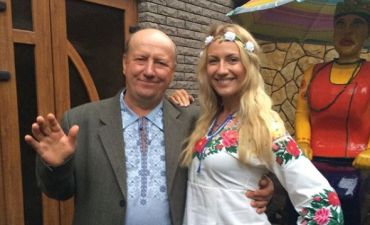 Леся Никитюк с папой