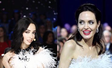Екатерина Кухар и Анджелина Джоли надели одинаковые платья