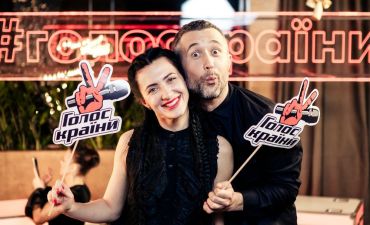 звезды на вечеринке-презентации нового сезона "Голосу країни-8"