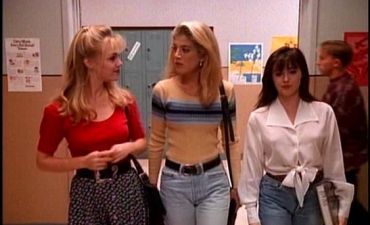 Тори Спеллинг и Дженни Гарт