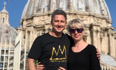 Александр Педан и его жена