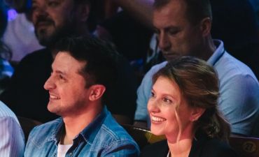 Владимир и Елена Зеленские