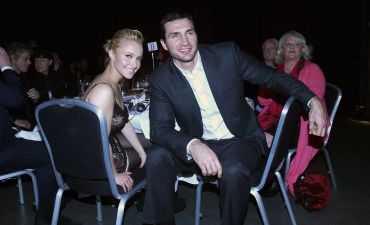 Хайден Паннетьери и Владимир Кличко