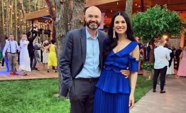 Маша Ефросинина с мужем