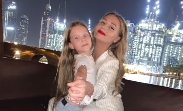 Кристина Асмус с дочерью