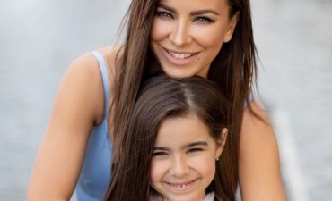 Ани Лорак с дочкой