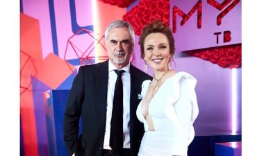 Альбина Джанабаева и Валерий Меладзе