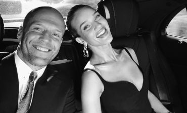 Роузи Хантингтон-Уайтли в Лондоне