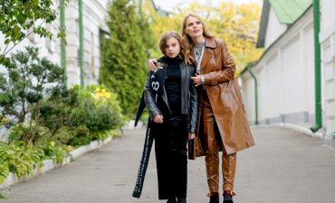 Ольга Фреймут и ее дочь Злата