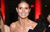 Какие ножки! 44-летняя Хайди Клум появилась в наряде с ошеломляющим разрезом