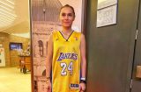 Виталина Ющенко в майке с номером Коби Брайанта