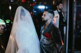 Вера Брежнева в белой фате и MONATIK в необычной шляпе: артисты сняли стильный клип