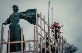 памʼятник засновникам Києва