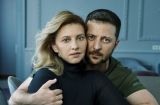 Історичні кадри: Олена Зеленська з чоловіком у фотосесії Енні Лейбовіц