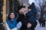 «Очень люблю»: Влад Дарвин снялся в фотосессии с сыном Рональдом и женой Кристиной Марти