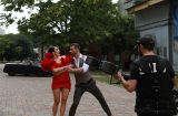 Молодая украинская поп-певица Полина Дашкова представляет клип, снятый одним дублем