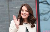 В белом пальто и на каблуках: Кейт Миддлтон в последний раз вышла в свет перед декретом