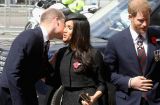 А как же Гарри? Меган Маркл и принц Уильям поцеловались на публике