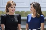 Марина Порошенко и королева Испании Летиция