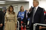 Улыбчивая и по-прежнему стильная: Мелания Трамп впервые после операции вышла в свет