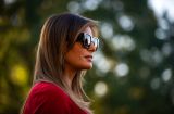 Акцент на красное: новый выход Мелании Трамп обсуждают все