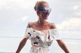 34-летняя Катя Осадчая похвасталась стройными ножками в соблазнительном мини-платье