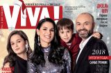 Маша Ефросинина с семьей на обложке журнала Viva!