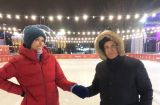 Они так счастливы вместе! Юрий Горбунов и Катя Осадчая отправились на каток