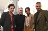 Стильный лук: Дэвид и Виктория Бекхэм вместе посетили показ Louis Vuitton