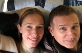 В пуховиках и шапках: в сети обсуждают забавное селфи Кати Осадчей и Юрия Горбунова