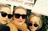 Адель, Дженнифер Лоуренс, Камерон Диас: голливудские актрисы приняли участие в "Женском марше"