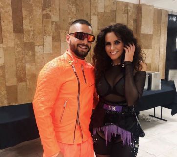 Maluma и Настя Каменских