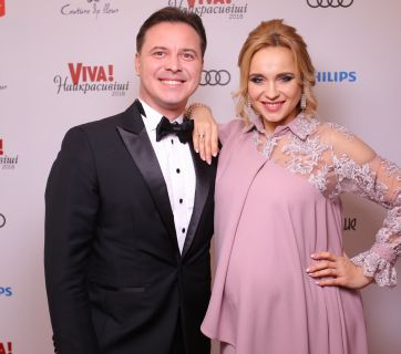 Беременная на последних месяцах Лилия Ребрик произвела фурор на красной дорожке